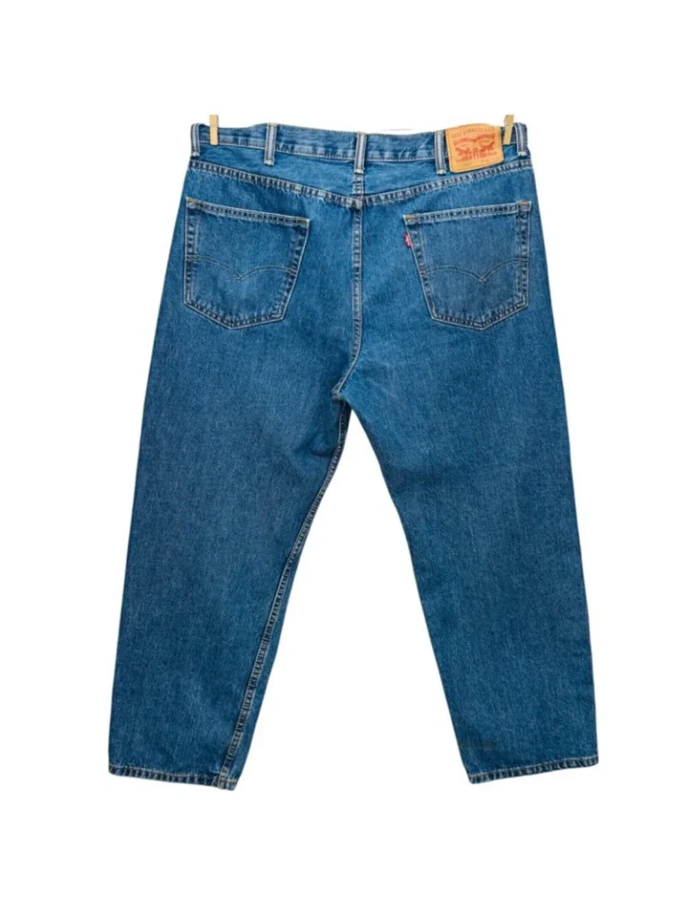 Levis Men 550 Relaxed Taper Jean Med Wash 100% Cotton Denim Size W40 L30